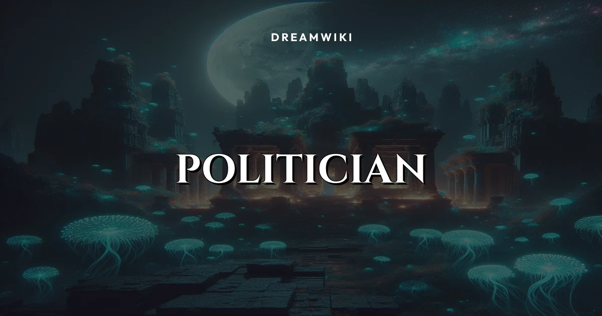 Significado de soñar con Político