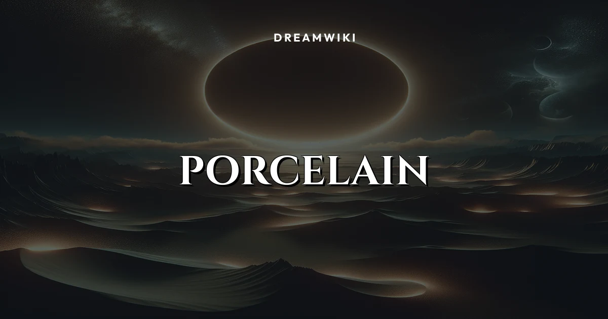 Porcelain Dream Meaning & Symbolism