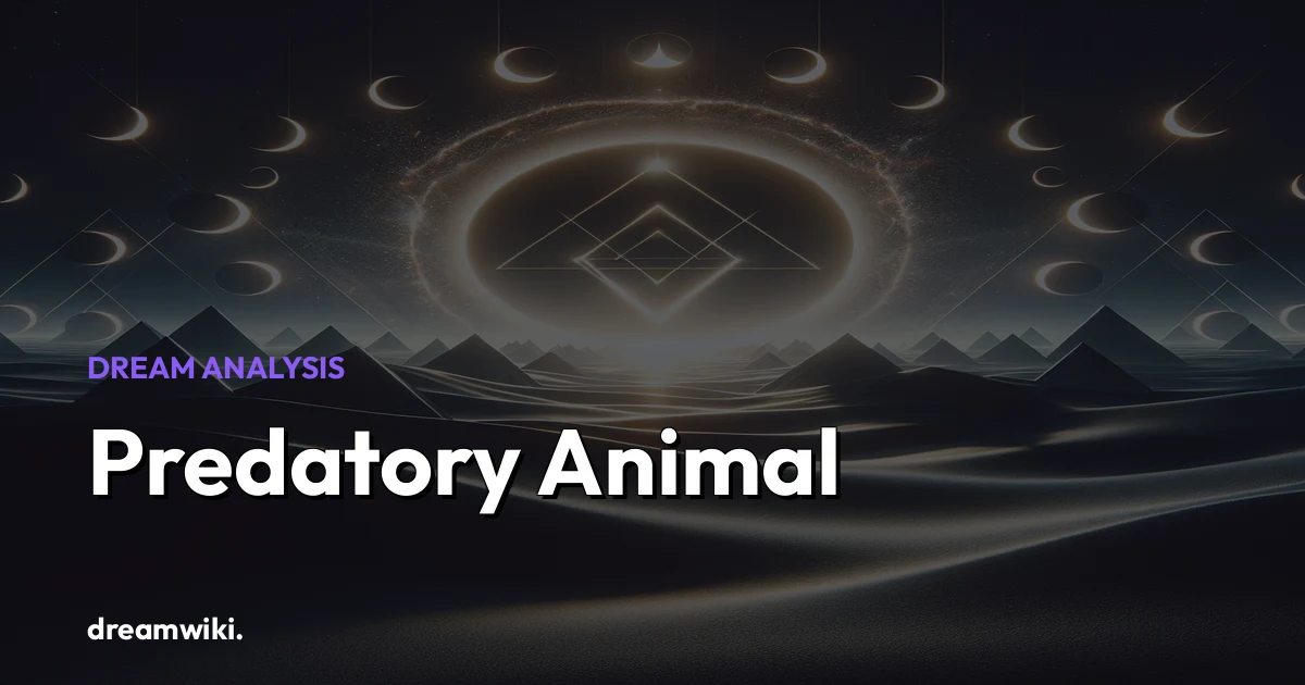 O que significa sonhar com Animal Predador