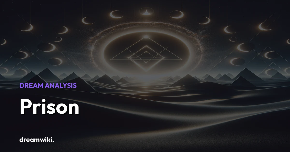 Prison Dream Meaning & Symbolism