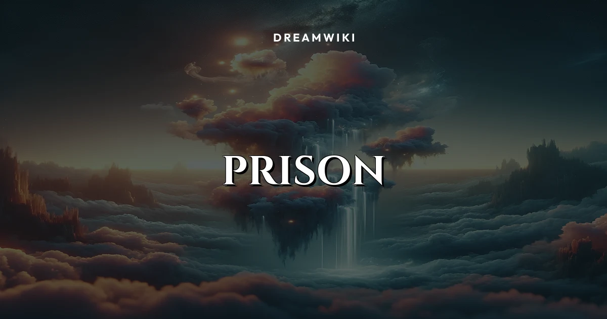 Significado de soñar con prisión