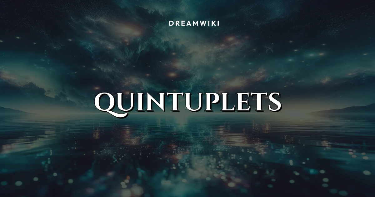 O que significa sonhar com quíntuplos