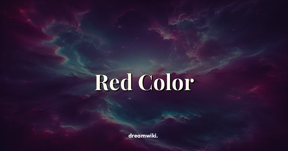 Arti Mimpi Warna Merah: Tafsir dan Maknanya
