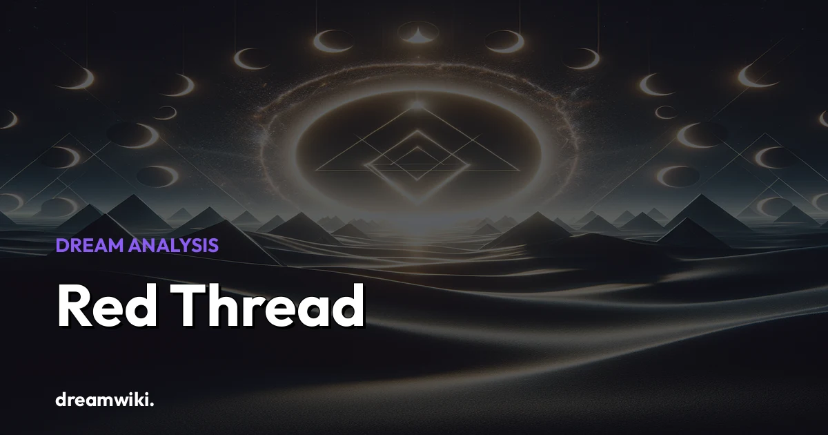 O que significa sonhar com Fio Vermelho