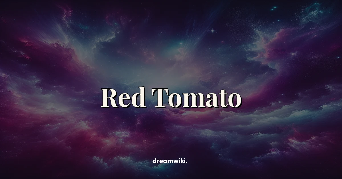 O que significa sonhar com Tomate Vermelho