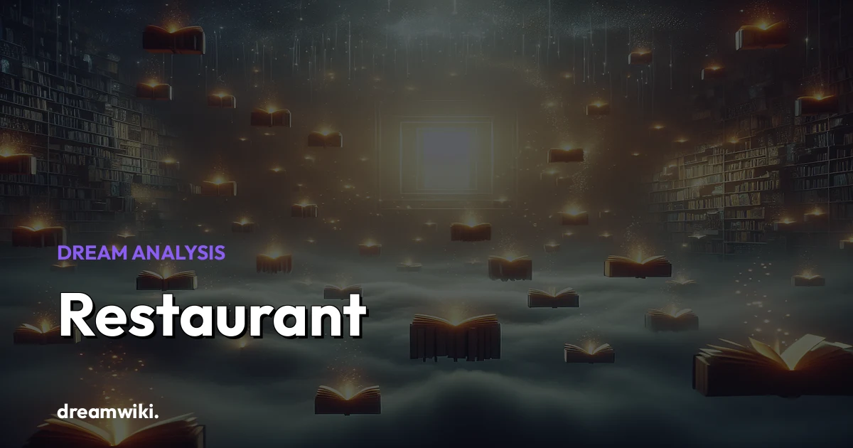 Restaurant Dream Meaning & Symbolism