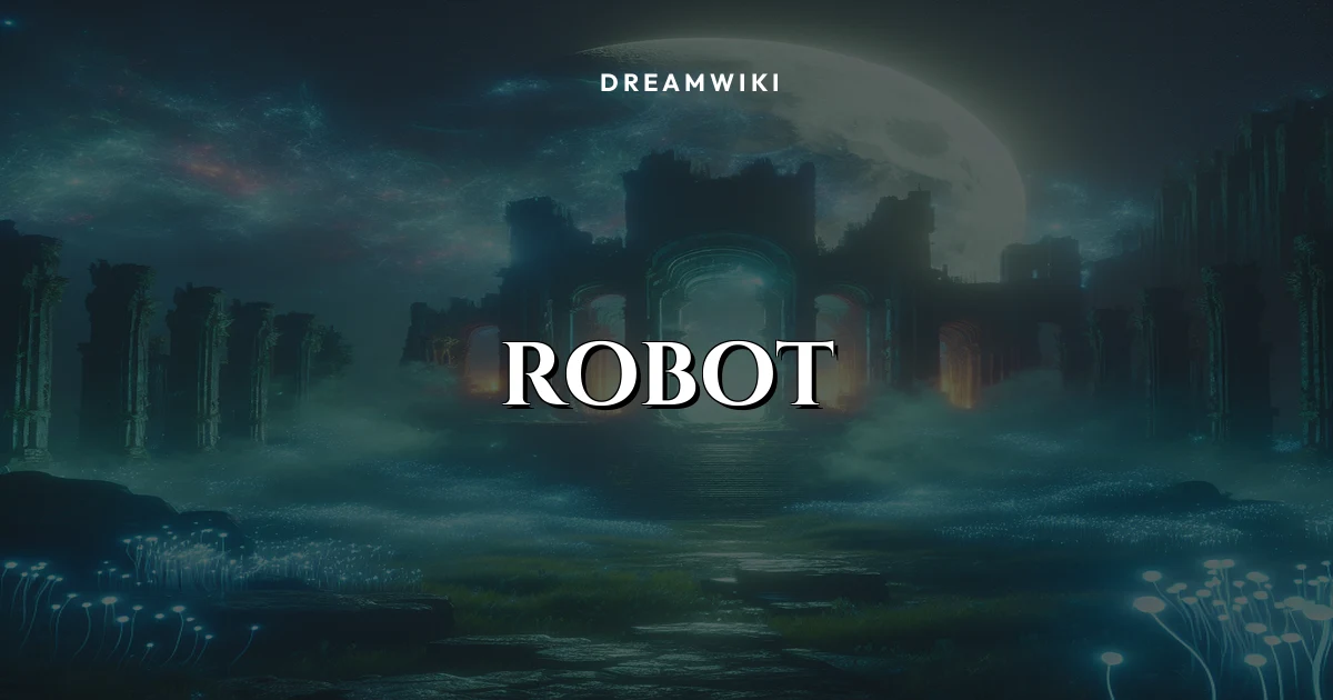 Significado de soñar con Robot