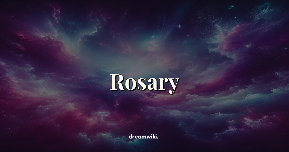 O que significa sonhar com terço