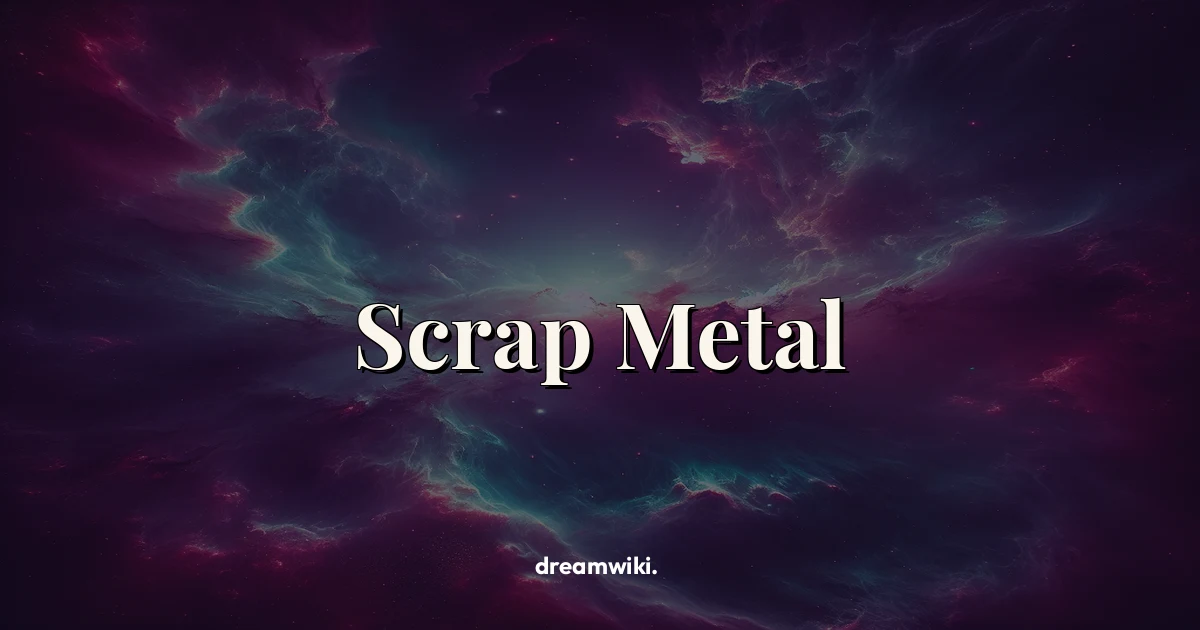 Significado de soñar con chatarra