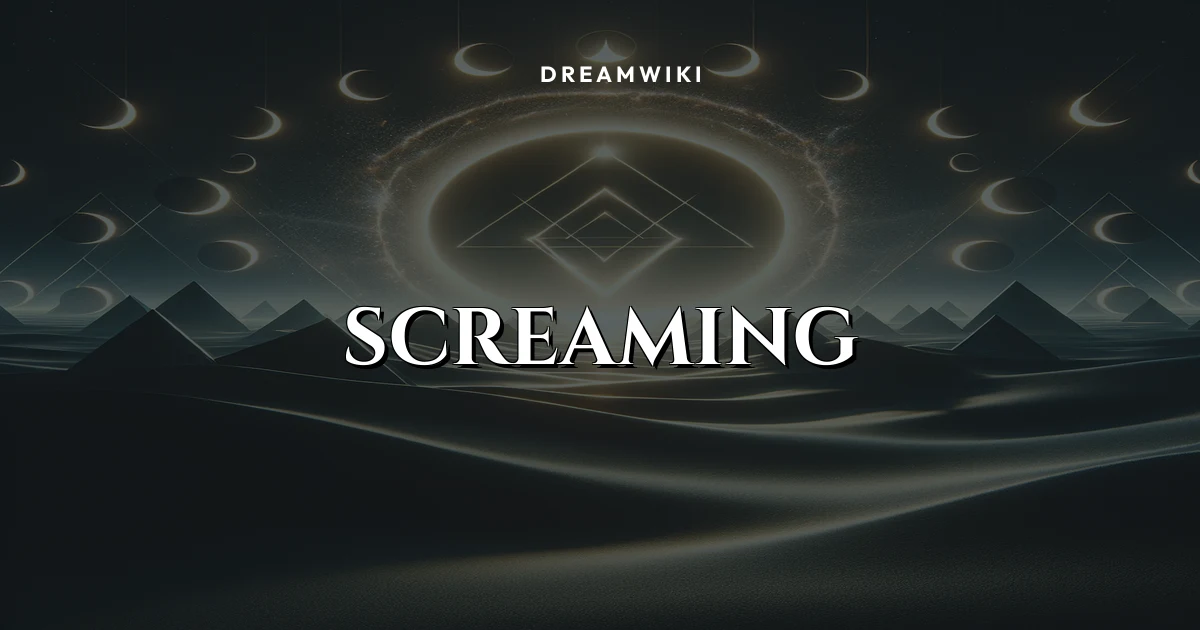 Screaming Dream Meaning & Symbolism