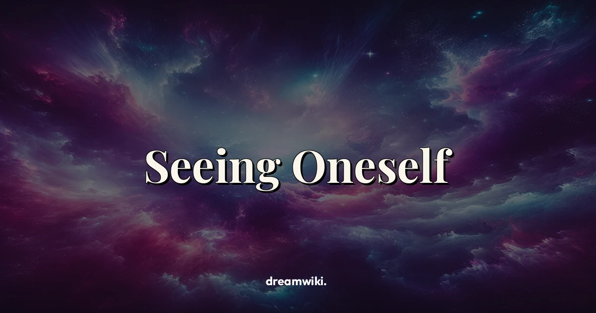 Seeing Oneself Dream Meaning & Symbolism