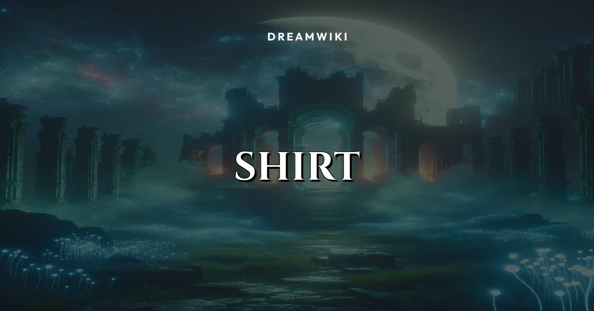 Significado de soñar con camisa