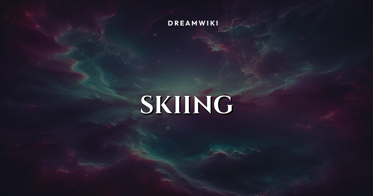 Skiing Dream Meaning & Symbolism
