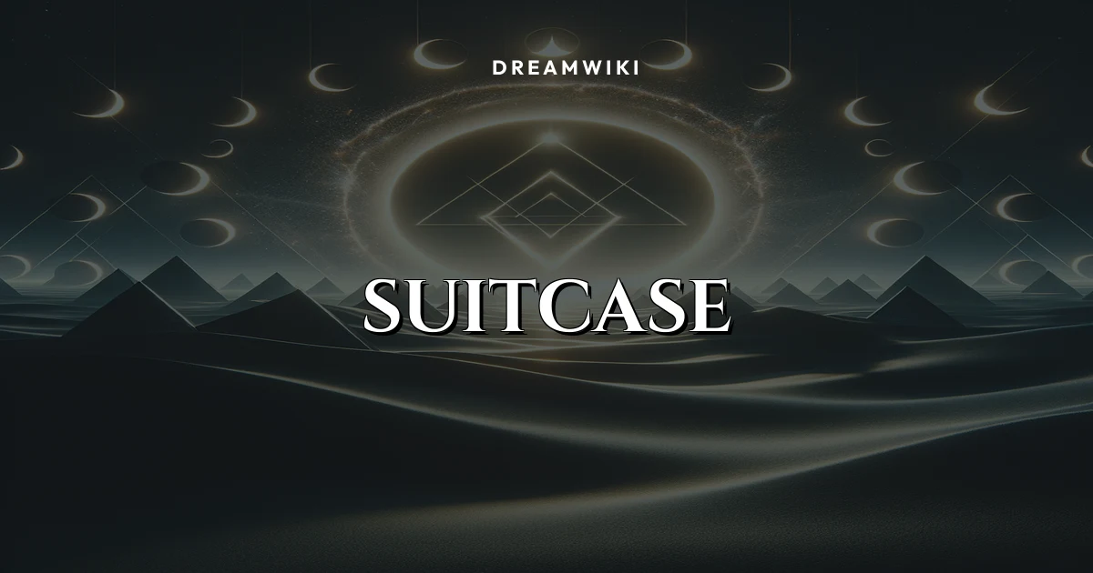 Suitcase Dream Meaning & Symbolism