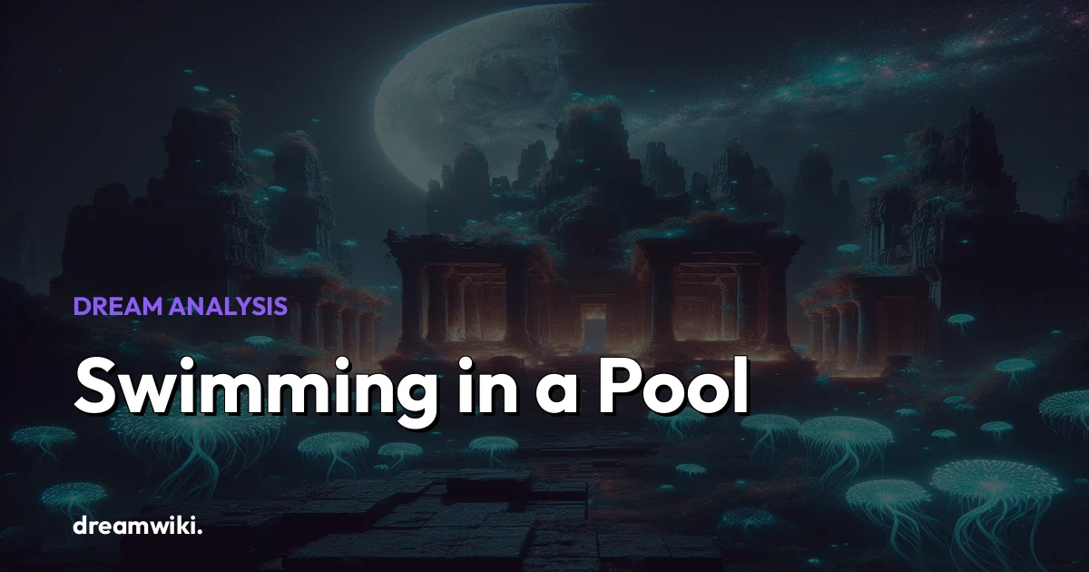 O que significa sonhar com piscina