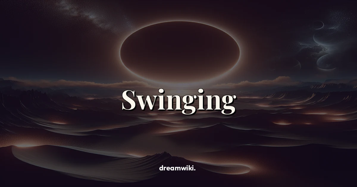 Significado de soñar con columpiarse