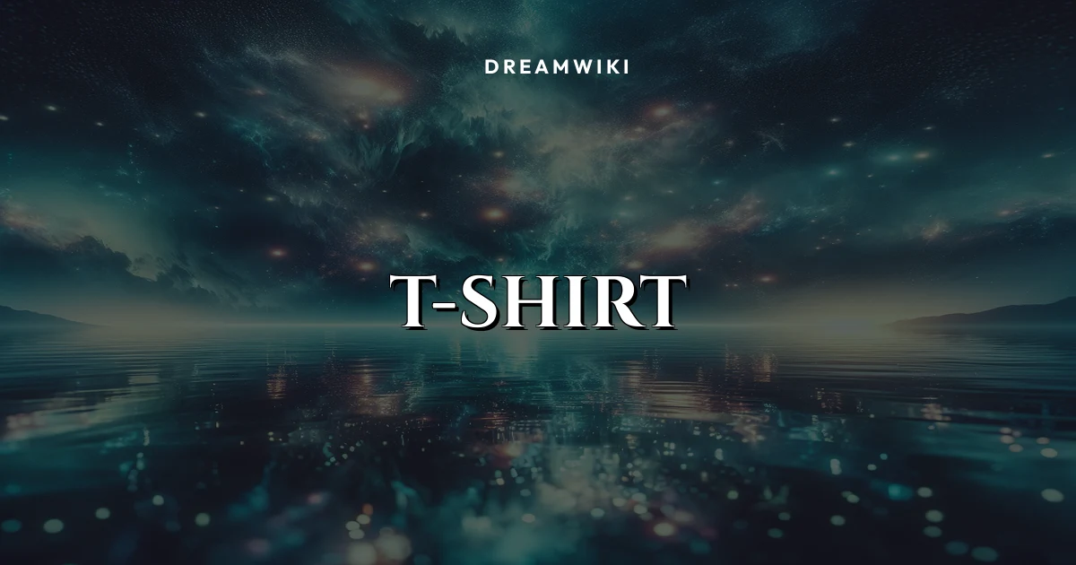 O que significa sonhar com camiseta