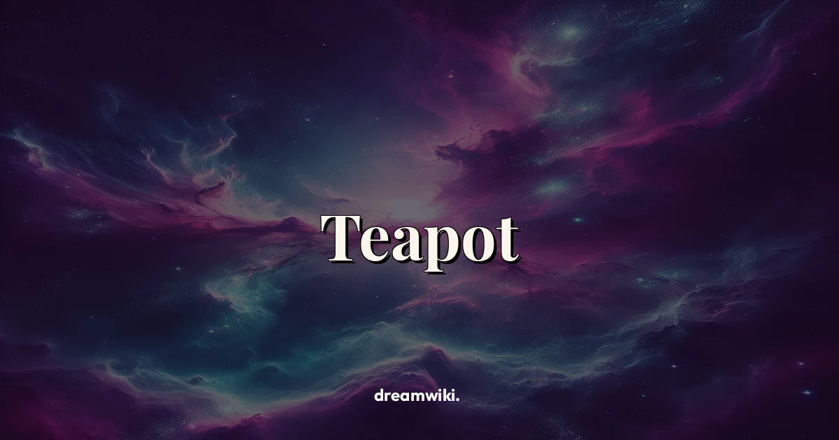 Rüyada Çaydanlık Görmek Ne Anlama Gelir?