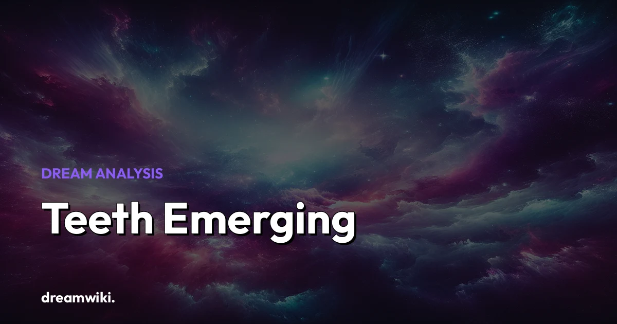 Rüyada Diş Çıktığını Görmek Ne Anlama Gelir?