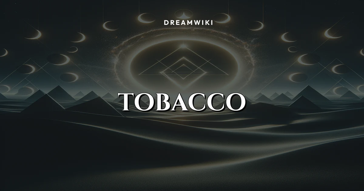 O que significa sonhar com Tabaco