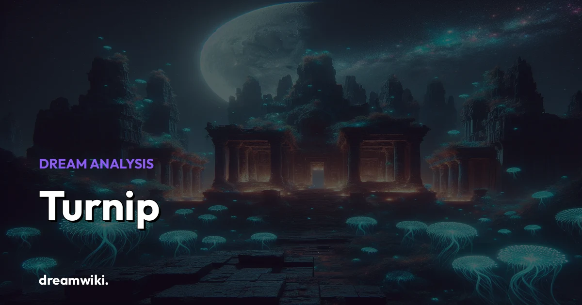 Significado de soñar con nabo