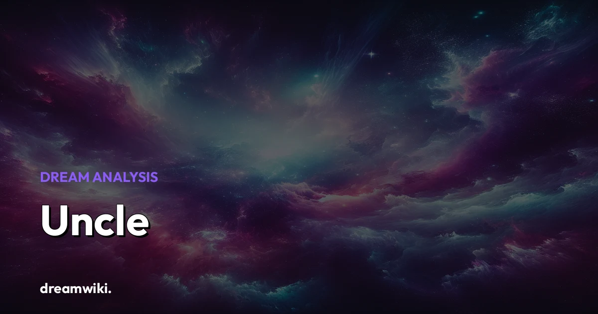 Significado de soñar con tío