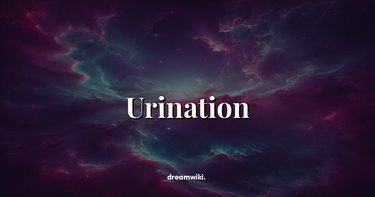 Significado de soñar con orinar