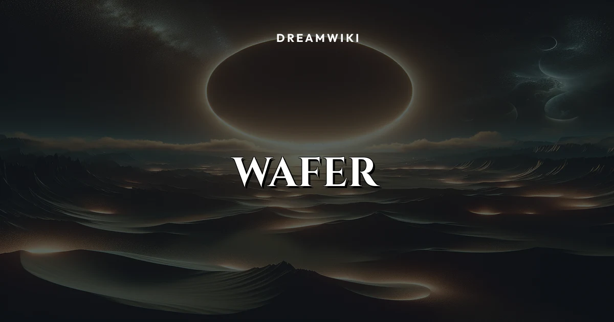 Wafer Dream Meaning & Symbolism