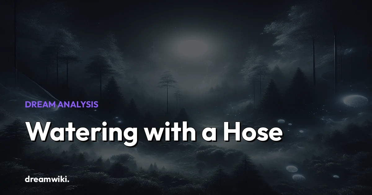 Arti Mimpi Menyiram dengan Selang: Tafsir dan Maknanya