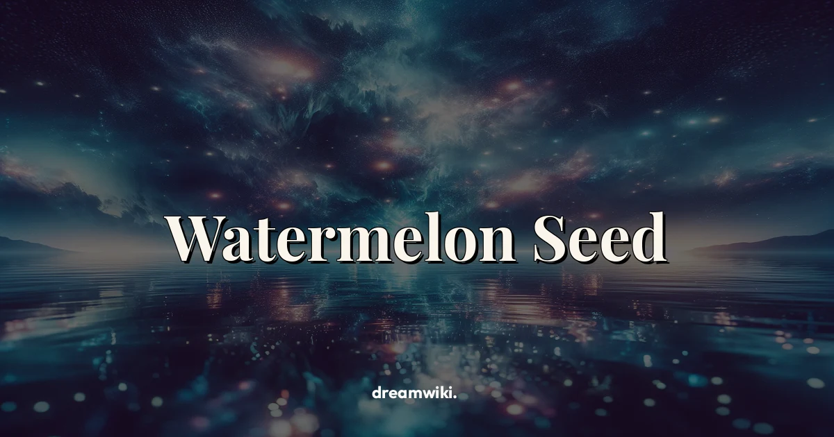 К чему снится арбузные семечки: толкование по соннику