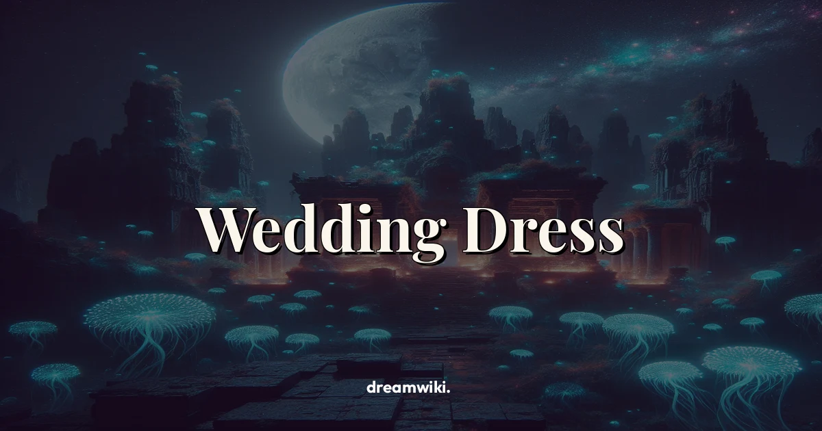 Significado de soñar con vestido de novia