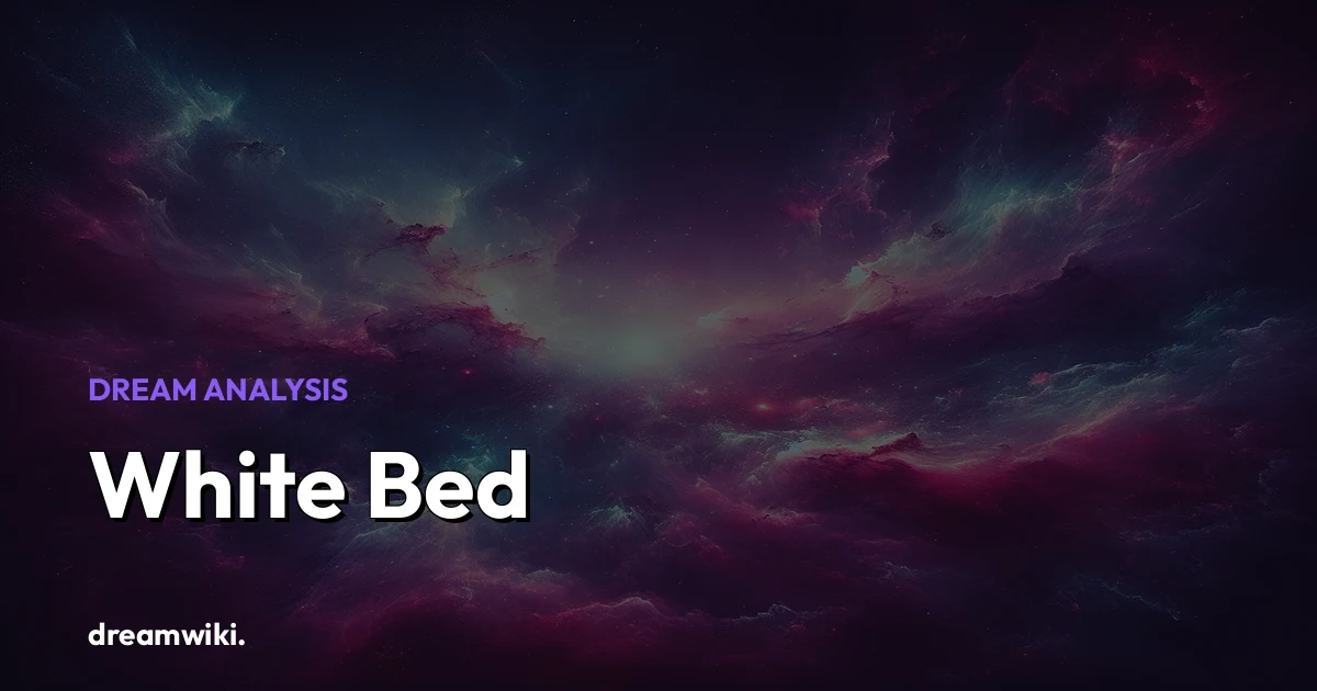 O que significa sonhar com Cama Branca