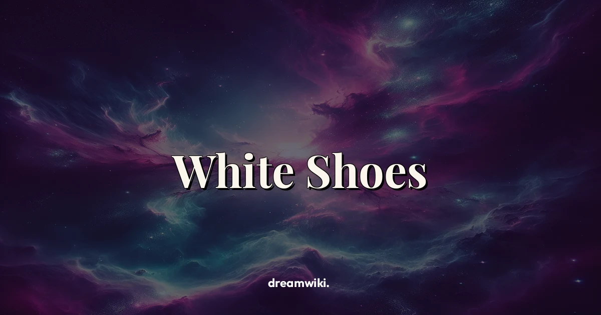 Significado de soñar con Zapatos Blancos