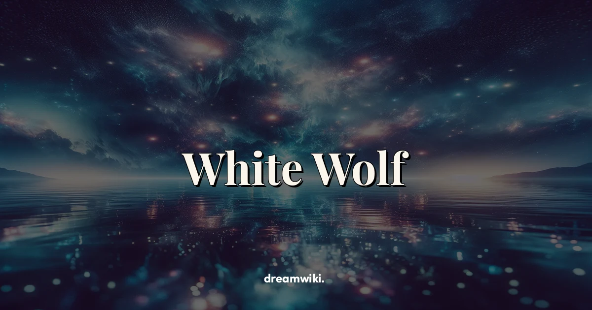 O que significa sonhar com Lobo Branco