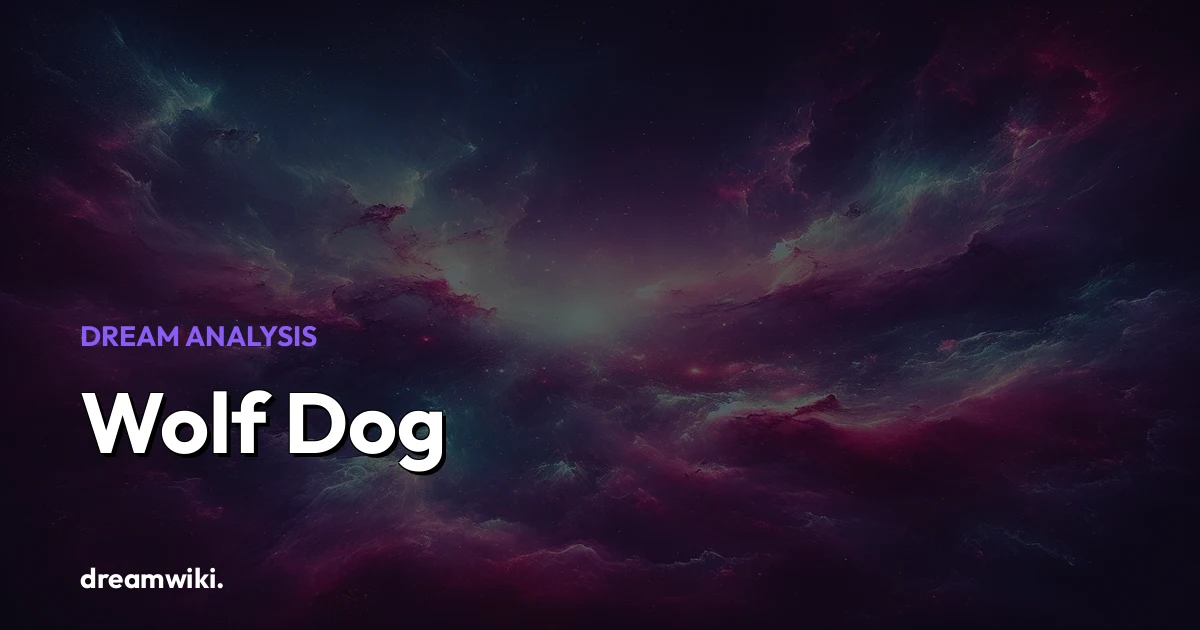 Significado de soñar con Perro Lobo