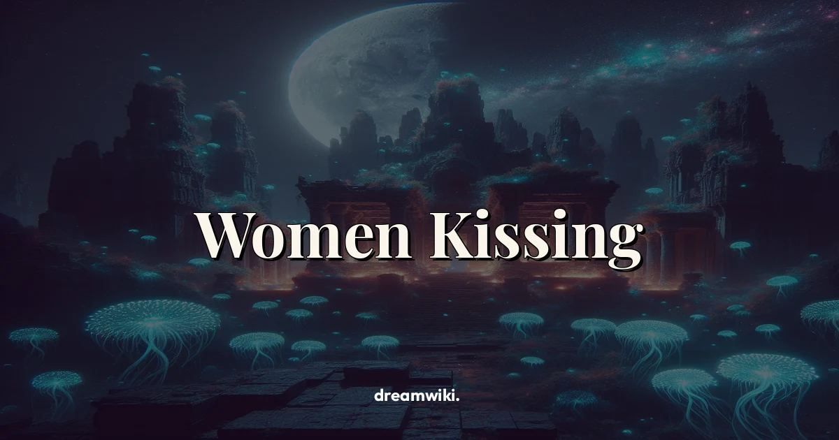 Significado de soñar con mujeres besándose