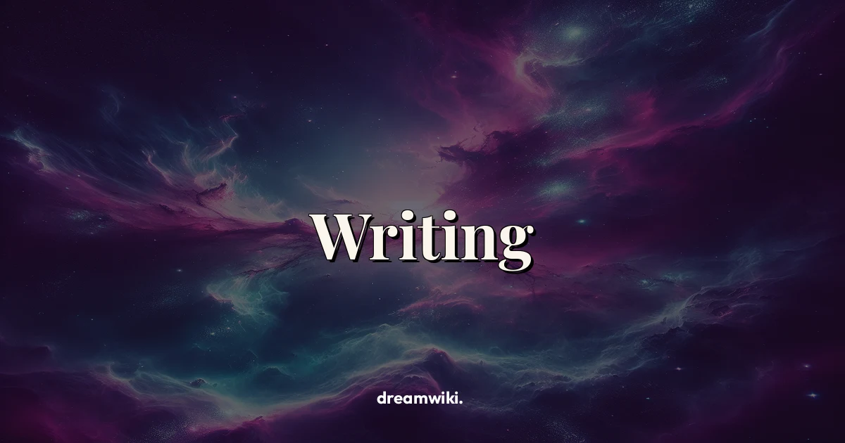 Significado de soñar con escribir