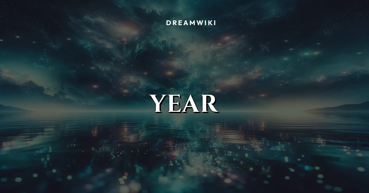 Year Dream Meaning & Symbolism