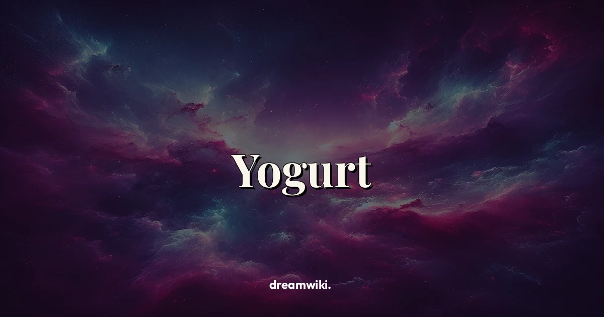O que significa sonhar com iogurte